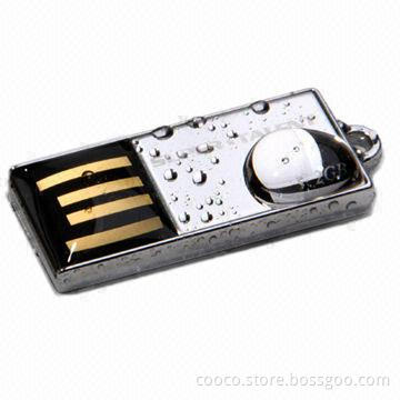 Mini USB Thumb Drive, More than 10-year Data Retention and Multiple Partition of Function